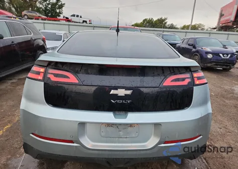2012 Chevrolet Volt из США, поврежденный, VIN 1G1RD6E47CU106512